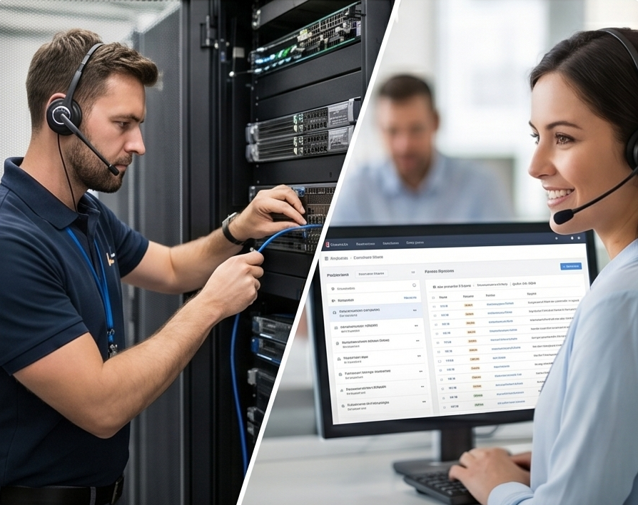 Enterprise technical service desk optimization update log